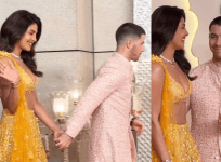 Priyanka Chopra, Nick Jonas at Radhika - Anant wedding