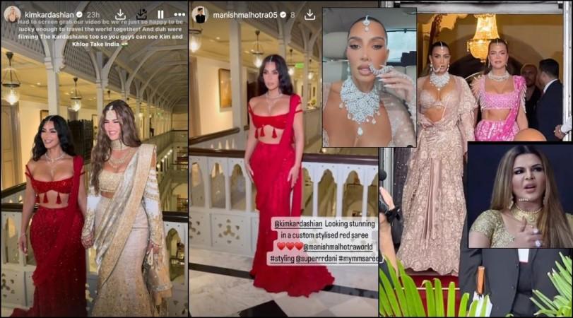 'Inappropriate, giving Met Gala look': Kim Kardashian exudes desi vibes in lehengas for Anant -Radhika Merchant's wedding; fans unimpressed 'Inappropriate, giving Met Gala look': Kim Kardashian exudes desi vibes in lehengas for Anant -Radhika Merchant's wedding; fans unimpressed