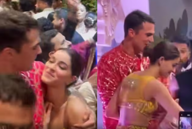 Ananya Panday with mystery man Ananya Panday with mystery man