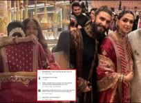 Abhishek Bachchan joined Aishwarya Rai, and Aaradhya during Ambani's wedding after posing with Big B and his family