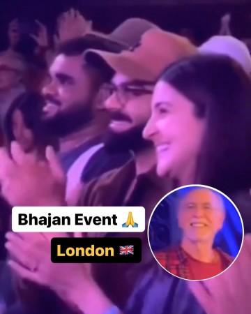 Anushka Sharma, Virat Kohli skip Anant Ambani-Radhika Merchant's grand Wedding in Mumbai, attend Kirtan In London Anushka Sharma, Virat Kohli skip Anant Ambani-Radhika Merchant's grand Wedding in Mumbai, attend Kirtan In London