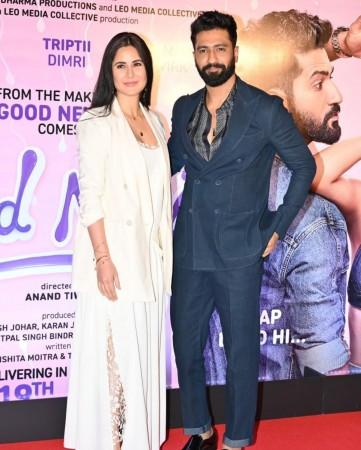 Katrina reviews husband Vicky Kaushal's film bad news; praises Tripti Dimri