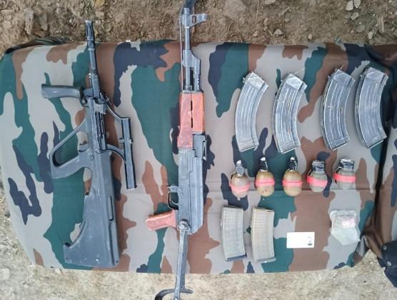 Austrian-made assault rifle recovered from slain terrorists in J&K