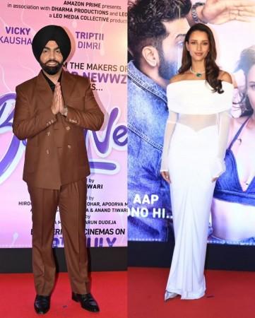 Tripti Dimri and Ammy Virk Tripti Dimri and Ammy Virk