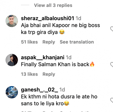 Fans unhappy with Anil Kapoor's hosting skills; Salman to host Bigg Boss 18; reality show to begin on Oct 5 Fans unhappy with Anil Kapoor's hosting skills; Salman to host Bigg Boss 18; reality show to begin on Oct 5