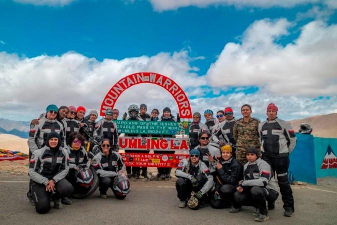 All womeb bike rally