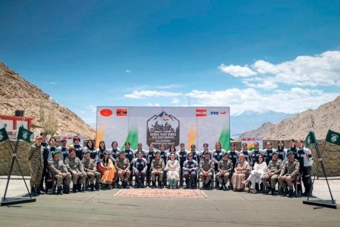 All womeb bike rally