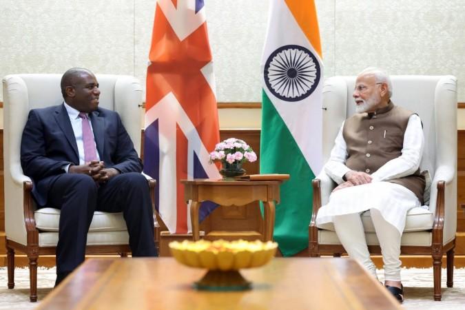 UK's Lammy Unveils Tech Security Deal with India UK's Lammy Unveils Tech Security Deal with India