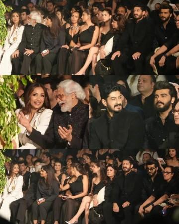 Malaika Arora 'IGNORES' Arjun Kapoor as he shields her; couple sat separately at fashion show amid breakup rumours Malaika Arora 'IGNORES' Arjun Kapoor as he shields her; couple sat separately at fashion show amid breakup rumours