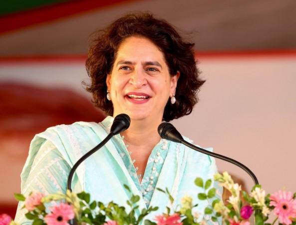 If you call day as night, it is night or else jail: Priyanka Gandhi mocks UP’s social media policy Rae Bareli: Congress leader Priyanka Gandhi with newly elected Congress MPs, from Rae Bareli constituency Rahul Gandhi and from Amethi constituency Kishori Lal Sharma during 'karyakarta aabhar samaroh'