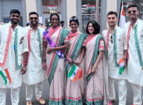 Indian Olympics team uniform