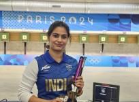 Manu Bhaker opens India's medal tally, bags historic bronze in women's 10m Air Pistol event