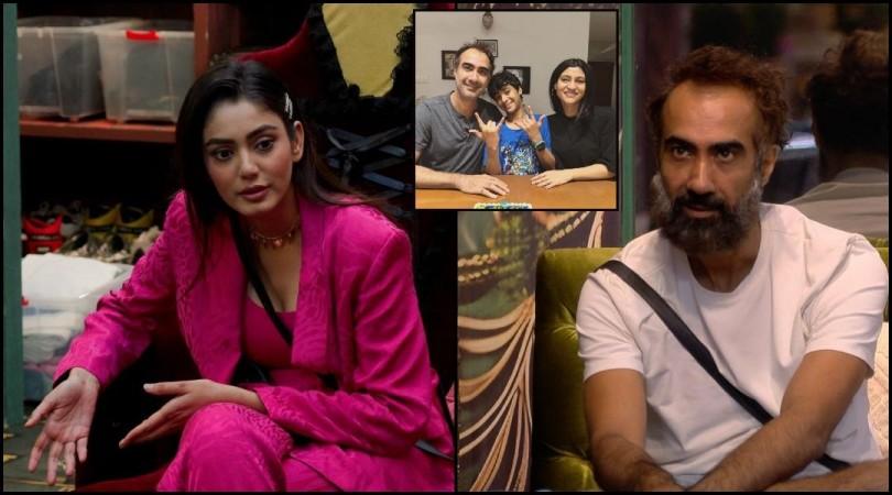 '50 and coming to dating app': Sana Makbul age shames Ranvir pokes him on his divorce, 13-year-old son; latter shows middle finger '50 and coming to dating app': Sana Makbul age shames Ranvir pokes him on his divorce, 13-year-old son; latter shows middle finger