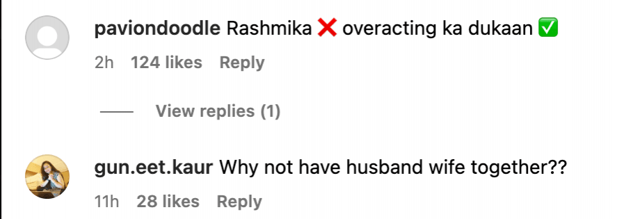Fans wanted Katrina and Vicky to slay the ramo and not Rashmika and Vicky Fans wanted Katrina and Vicky to slay the ramo and not Rashmika and Vicky