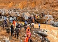 Rescue operation is underway following a landslide caused by continuing heavy rain in Wayanad district of Kerala