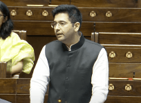India is young country with old politicians, must aspire for younger ones: Raghav Chadha