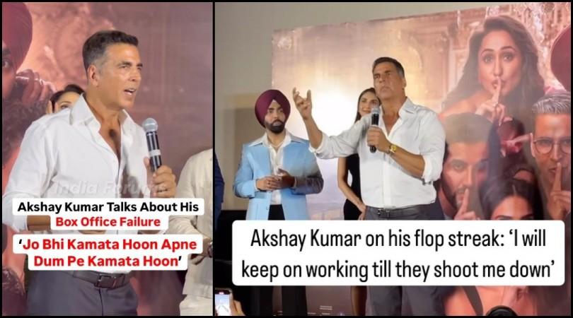 'I'm not dead':Akshay Kumar justifies his flop streak at box-office; fans call him delusional, frustrated' 'I'm not dead':Akshay Kumar justifies his flop streak at box-office; fans call him delusional, frustrated'