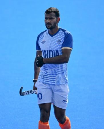 Paris: Men's quarterfinal field hockey match between Great Britain and India at the Yves-du-Manoir Stadium Men's quarterfinal field hockey match between Great Britain and India at the Yves-du-Manoir Stadium