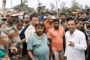 Abuse of woman forest officer by Akhil Giri