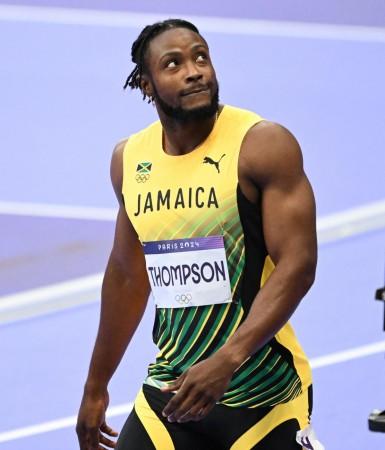 Men's 100m Semi-Final 3 at Paris Olympics Games 2024 Paris : Men's 100m Semi-Final 3 at Paris Olympics Games 2024