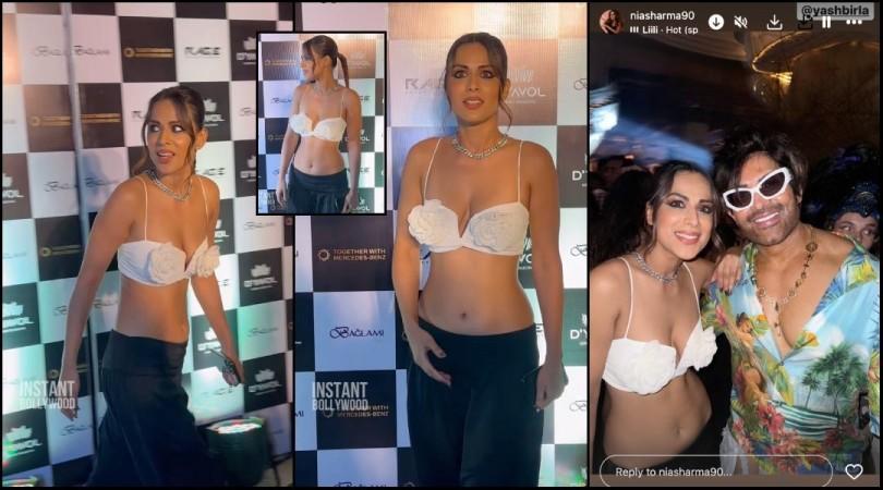 'Awful, shameful dressing sense': Nia Sharma oozes oomph as she opts for plunging neckline bralette top at party; trolled 'Awful, shameful dressing sense': Nia Sharma oozes oomph as she opts for plunging neckline bralette top at party; trolled