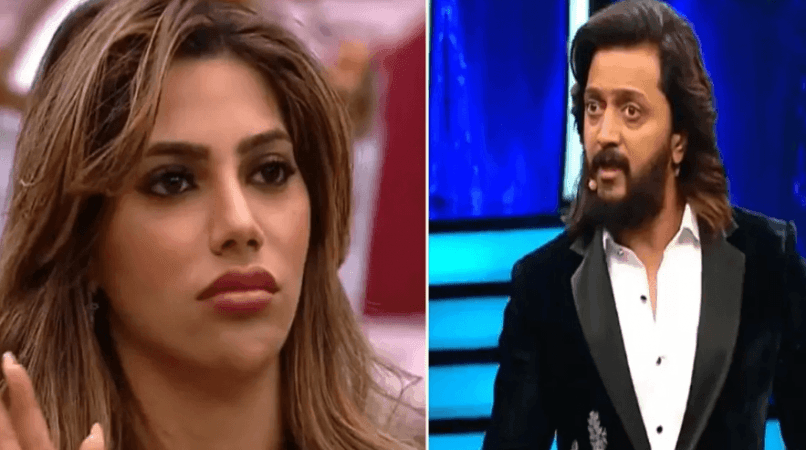 Riteish Deshmukh, Nikki Tamboli Riteish Deshmukh, Nikki Tamboli