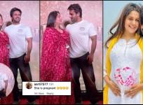 'Is she pregnant?': Fans ask as Dipika Kakkar wears hide belly with dupatta; walk hand-in-hand with Shoaib Ibrahim at movie premier