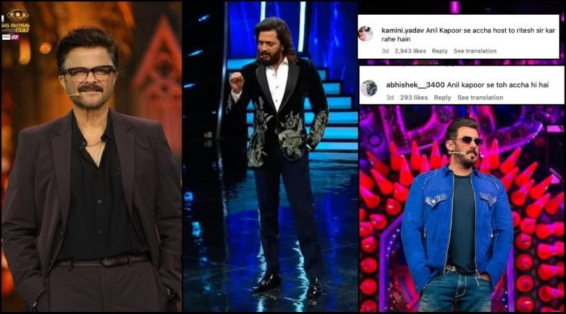 'Hosts better than Anil Kapoor': Fans laud Riteish Deshmukh's hosting skill in Bigg Boss Marathi; want him to host next OTT Season 'Hosts better than Anil Kapoor': Fans laud Riteish Deshmukh's hosting skill in Bigg Boss Marathi; want him to host next OTT Season