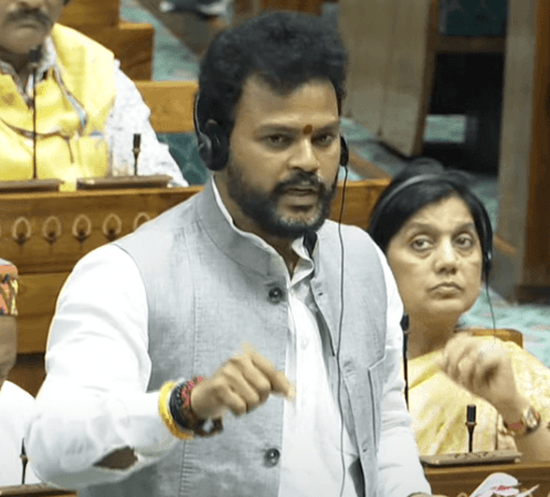 Civil Aviation Minister Rammohan Naidu