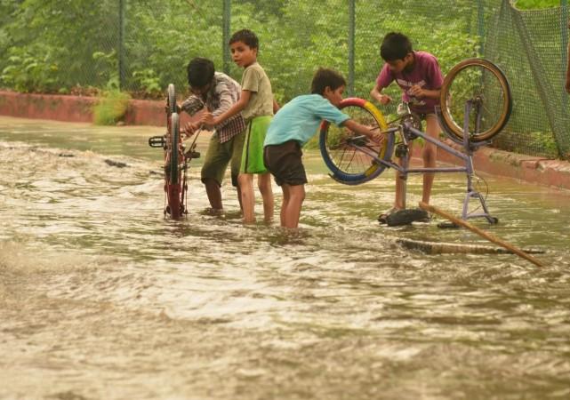 Heavy rainfall in Rajasthan