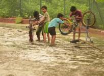 Heavy rainfall in Rajasthan