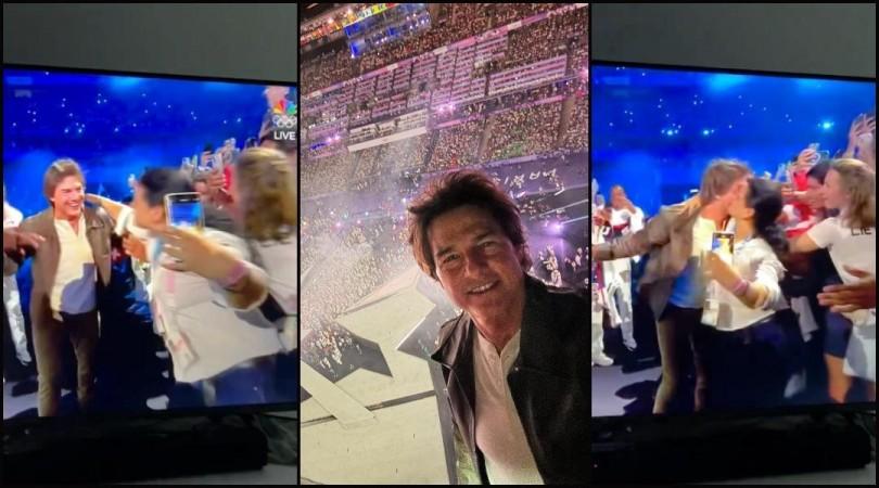 'Cringe, if a man did that to a female celebrity:' Tom Cruise shocked after a female fan forcibly kisses him at Olympics; netizens irked 'Cringe, if a man did that to a female celebrity:' Tom Cruise shocked after a female fan forcibly kisses him at Olympics; netizens irked