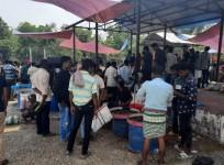 Amid unrest, India-B'desh traders join 'Border Haat' in Tripura
