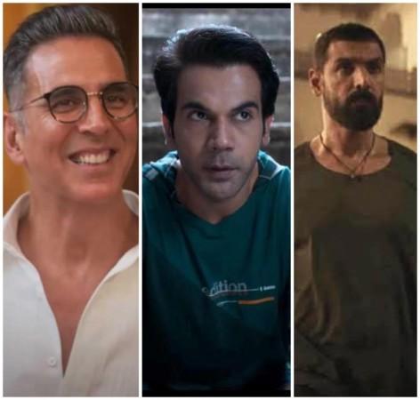 Akshay Kumar's Khel Khel Mein, Rajkummar Rao's Stree 2 and John Abraham's Vedaa - Which one will emerge as a winner? Akshay Kumar's Khel Khel Mein, Rajkummar Rao's Stree 2 and John Abraham's Vedaa - Which one will emerge as a winner?