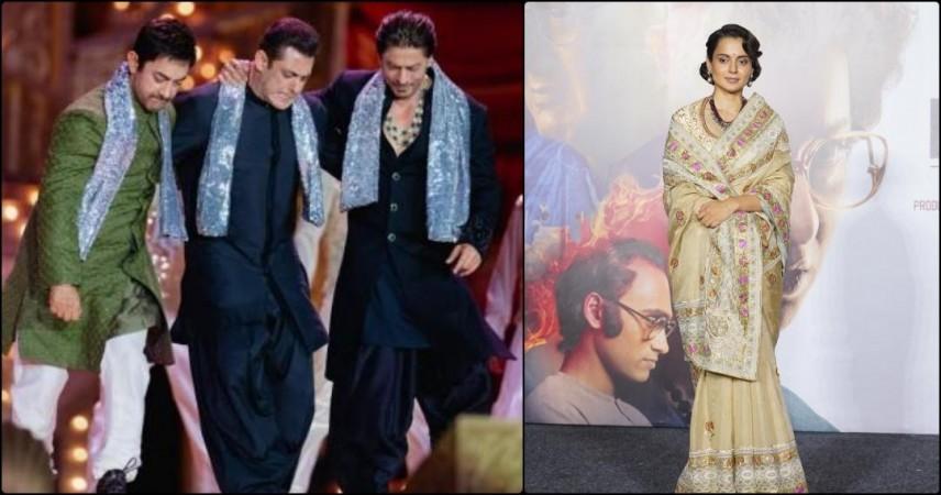 'Want to direct, produce a film to show SRK, Salman, Aamir Khan can act and look good: Kangana Ranaut 'Want to direct, produce a film to show SRK, Salman, Aamir Khan can act and look good: Kangana Ranaut