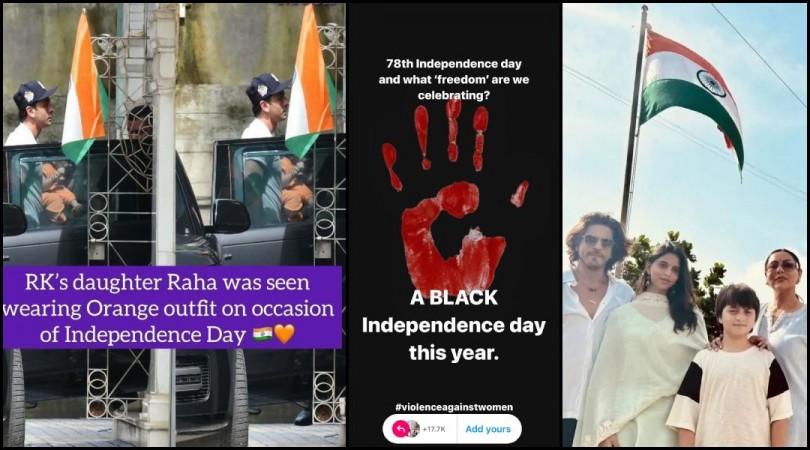 Celebrities including Akshay Kumar, Sunny Deol, Allu Arjun, SRK among others took to their social media handles to wish everyone. Celebrities including Akshay Kumar, Sunny Deol, Allu Arjun, SRK among others took to their social media handles to wish everyone.
