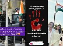 Celebrities including Akshay Kumar, Sunny Deol, Allu Arjun, SRK among others took to their social media handles to wish everyone.