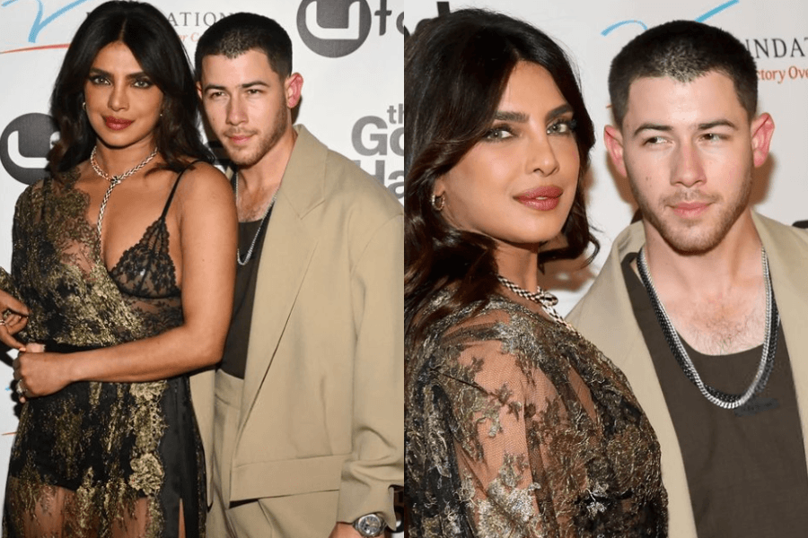 Priyanka Chopra Goes Bold And Mushy In Sheer D&G Outfit With Nick Jonas ...