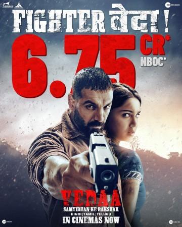 Vedaa : day 1 bo report Vedaa : day 1 bo report