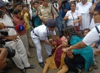 RG Kar rape-murder: Tension in North Kolkata over BJP's protest