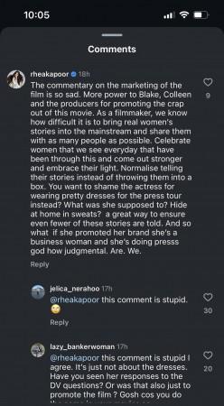 Here are the comments on Blake Lively and the Girl Talk gang's Instagram reel. Here are the comments on Blake Lively and the Girl Talk gang's Instagram reel.