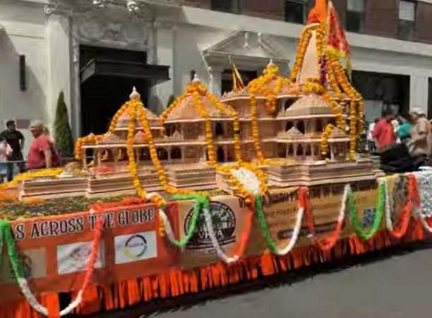 Ram Mandir float joins diaspora celebration of nation's diversity at New York India Day Parade