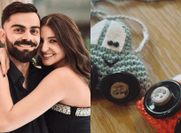 Anushka Sharma and Virat Kohli celebrating Akaay - Vamika's first rakshabandhan