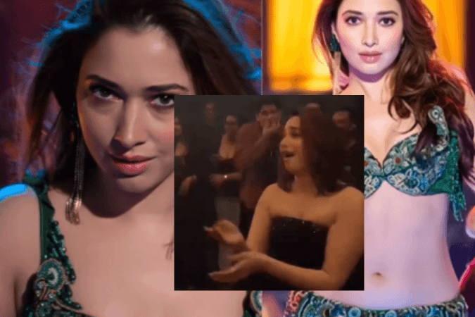 Tamannaah Bhatia dancing to Aaj Ki Raat Tamannaah Bhatia dancing to Aaj Ki Raat