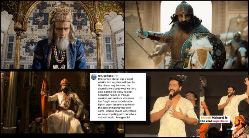 'West mein Avengers banane ki zarurat...': Vicky Kaushal calls Chhatrapati Shivaji, Sambhaji asli superhero; netizens school him to read history' 'West mein Avengers banane ki zarurat...': Vicky Kaushal calls Chhatrapati Shivaji, Sambhaji asli superhero; netizens school him to read history'