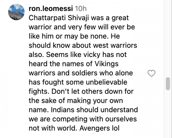 'West mein Avengers banane ki zarurat...': Vicky Kaushal calls Chhatrapati Shivaji, Sambhaji asli superhero; netizens school him to read history' 'West mein Avengers banane ki zarurat...': Vicky Kaushal calls Chhatrapati Shivaji, Sambhaji asli superhero; netizens school him to read history'