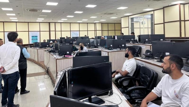 Controll room for elections