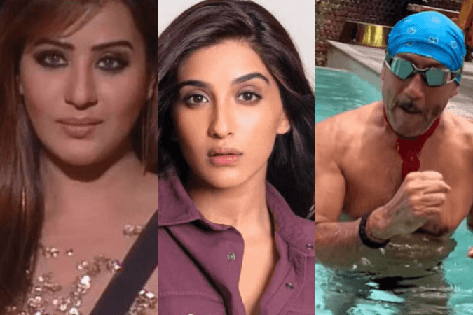Shilpa Shinde, Nimrit Kaur, Jackie Shroff Shilpa Shinde, Nimrit Kaur, Jackie Shroff