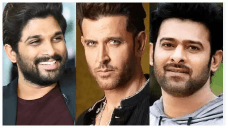 Allu Arjun Hritik Roshan Prabhas
