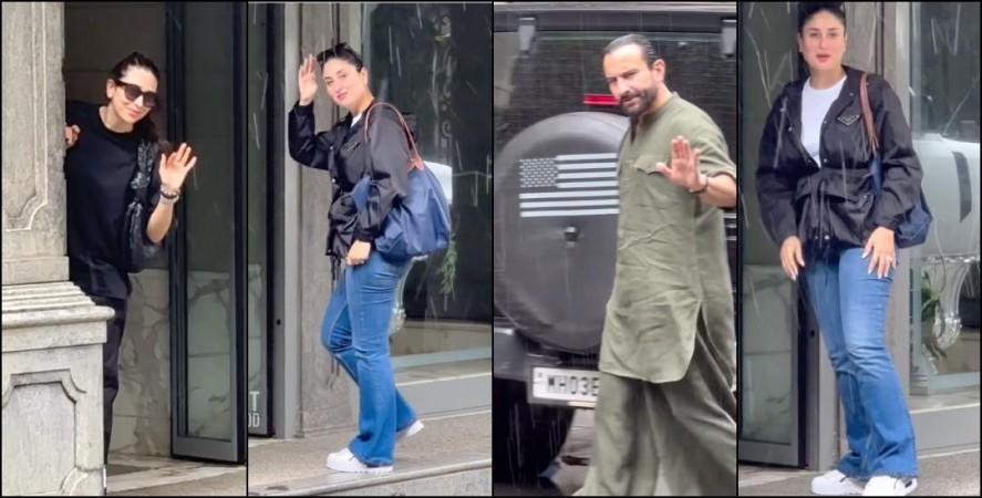 'Kareena looks older than Karisma': Fans compare Kapoor sisters Karisma, Kareena as they enjoy  weekend with Saif Ali Khan, Jeh, Taimur